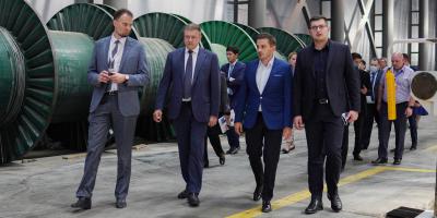 Рязанская делегация в Казахстане посетила Индустриальную зону Алматы